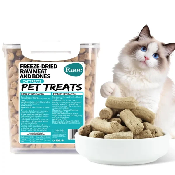 Freeze-Dried Raw Meat And Bones For Cats