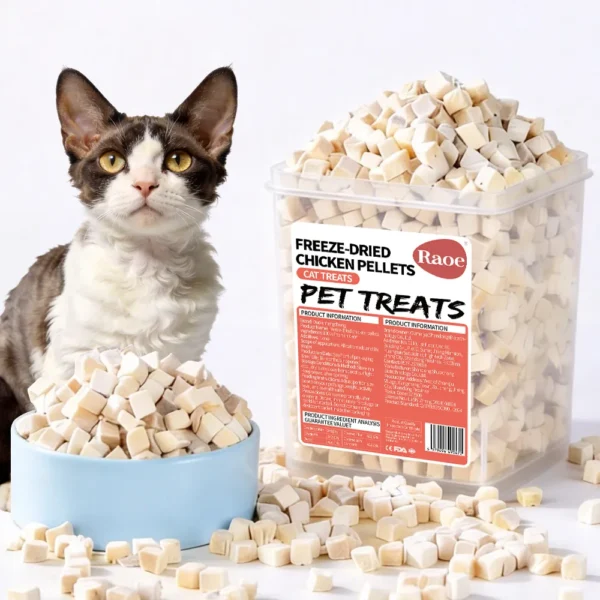 Freeze-Dried Chicken Pellets For Cats