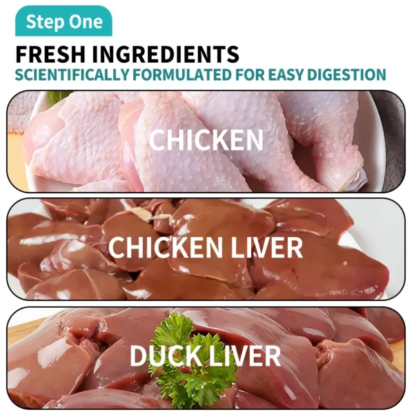 Freeze-Dried Raw Meat And Bones For Cats