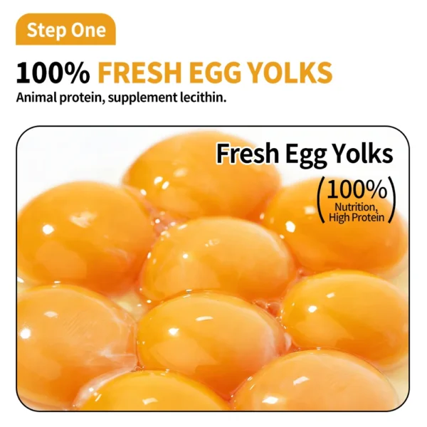 Freeze-Dried Egg Yolk Pellets For Dogs
