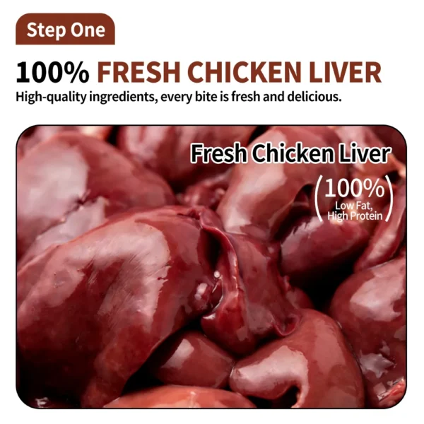 主图2 Freeze Dried Chicken Liver Granules For Dogs