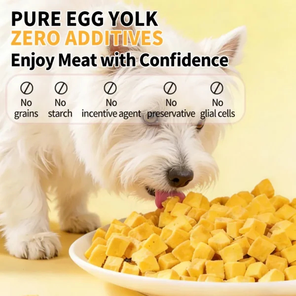 Freeze-Dried Egg Yolk Pellets For Dogs