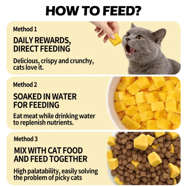 主图5 Freeze-Dried Egg Yolk Pellets For Cats