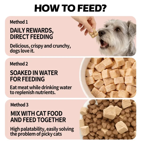 主图5 Freeze Dried Chicken Liver Granules For Dogs